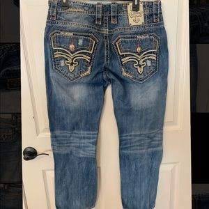 Rock Revival Blue Bootcut Jeans